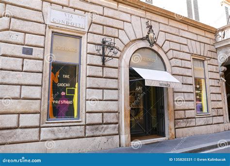 hermes store in rome